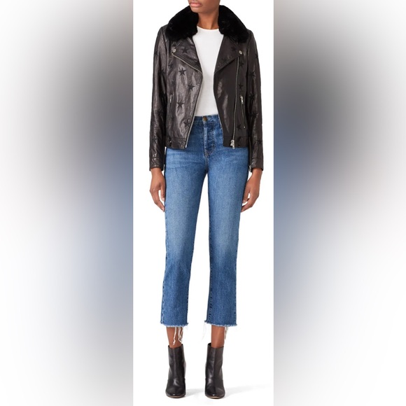 Samantha Sipos - Black Seeing Stars Faux Fur Jacket Size: M - Picture 4 of 8